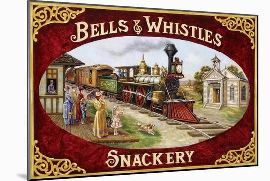 Bells and Whistles Train-Lee Dubin-Mounted Giclee Print
