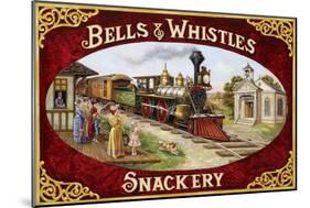 Bells and Whistles Train-Lee Dubin-Mounted Giclee Print