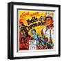 Bells of Coronado, Left and Right: Roy Rogers; Center: Dale Evans, 1950-null-Framed Art Print