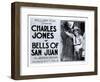 Bells of San Juan, Buck Jones, 1922-null-Framed Art Print