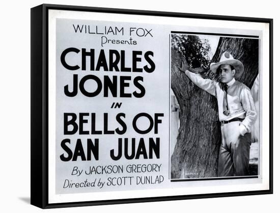 Bells of San Juan, Buck Jones, 1922-null-Framed Stretched Canvas