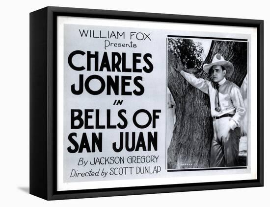 Bells of San Juan, Buck Jones, 1922-null-Framed Stretched Canvas