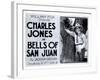 Bells of San Juan, Buck Jones, 1922-null-Framed Art Print