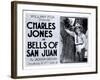 Bells of San Juan, Buck Jones, 1922-null-Framed Art Print