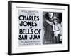 Bells of San Juan, Buck Jones, 1922-null-Framed Art Print