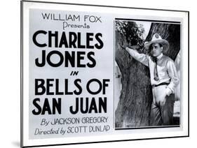Bells of San Juan, Buck Jones, 1922-null-Mounted Art Print