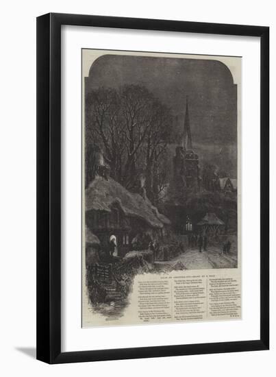 Bells on Christmas-Eve-Samuel Read-Framed Giclee Print