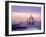 Belltower at Sunrise, Mykonos, Greece-Keren Su-Framed Premium Photographic Print