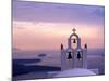 Belltower at Sunrise, Mykonos, Greece-Keren Su-Mounted Photographic Print