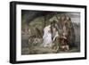 Bellum, la Guerre-Pierre Puvis de Chavannes-Framed Premium Giclee Print