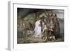 Bellum, la Guerre-Pierre Puvis de Chavannes-Framed Premium Giclee Print