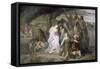 Bellum, la Guerre-Pierre Puvis de Chavannes-Framed Stretched Canvas