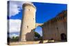 Bellver Castle, Palma de Mallorca, Majorca, Balearic Islands, Spain.-Nico Tondini-Stretched Canvas