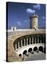 Bellver Castle, Palma, Majorca, Spain-Peter Thompson-Stretched Canvas
