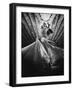 Belly Dancer Performing at the Latin Quarter Night Club-Yale Joel-Framed Premium Photographic Print