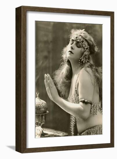 Belly Dancer-null-Framed Art Print