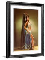 Belly Dancer-null-Framed Art Print