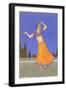 Belly Dancer-null-Framed Art Print