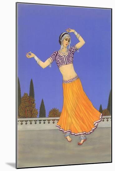Belly Dancer-null-Mounted Art Print