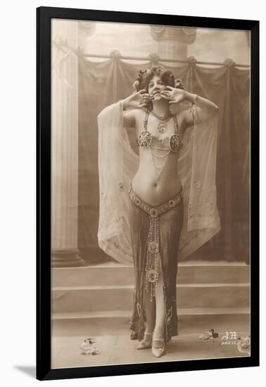 Belly Dancer-null-Framed Art Print