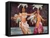 Belly Dancers, 1987-Komi Chen-Framed Stretched Canvas