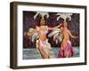 Belly Dancers, 1987-Komi Chen-Framed Giclee Print