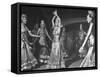 Belly Dancers in Scene from Film "Desert Song"-null-Framed Stretched Canvas