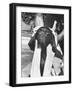 Bellybutton Dried after Retrieving Bone from Pool-Ralph Crane-Framed Photographic Print