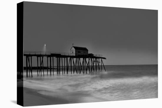 Belmar Pier-James McLoughlin-Stretched Canvas