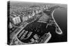 Belmont Harbor Chicago B W-Steve Gadomski-Stretched Canvas