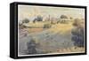 Belmont Park an Australian Station Homestead-Percy F.s. Spence-Framed Stretched Canvas
