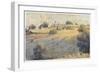 Belmont Park an Australian Station Homestead-Percy F.s. Spence-Framed Art Print