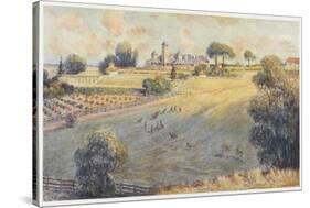 Belmont Park an Australian Station Homestead-Percy F.s. Spence-Stretched Canvas