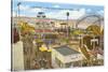 Belmont Park, San Diego, California-null-Stretched Canvas