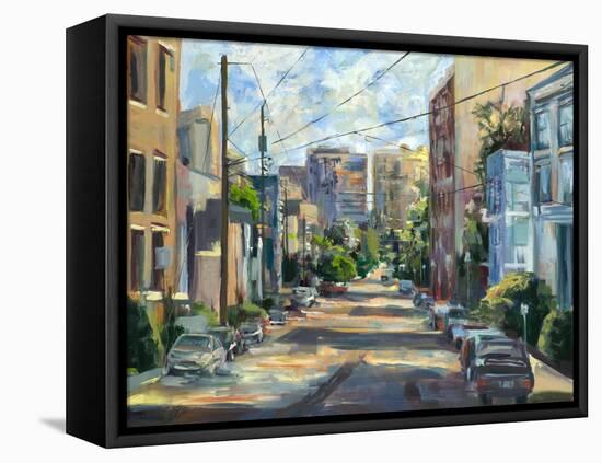 Belmont Street, Capital Hill-Brooke Borcherding-Framed Stretched Canvas