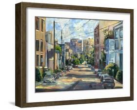 Belmont Street, Capital Hill-Brooke Borcherding-Framed Art Print