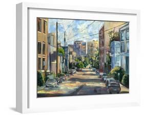 Belmont Street, Capital Hill-Brooke Borcherding-Framed Art Print