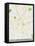 Belo Horizonte, Brazil Map-null-Framed Stretched Canvas
