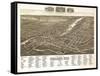 Beloit, Wisconsin - Panoramic Map-Lantern Press-Framed Stretched Canvas
