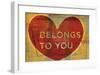 Belongs to You-John W^ Golden-Framed Giclee Print