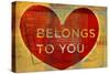 Belongs to You-John W Golden-Stretched Canvas