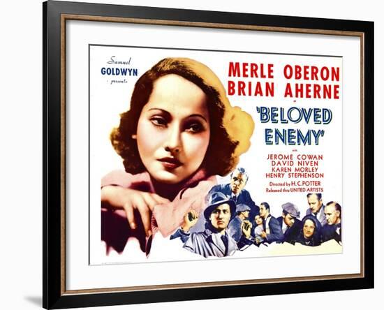 Beloved Enemy, 1936-null-Framed Photo