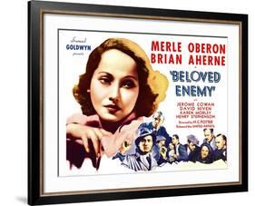 Beloved Enemy, 1936-null-Framed Photo