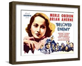 Beloved Enemy, 1936-null-Framed Photo