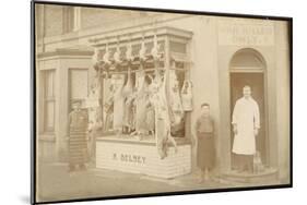 Belsey's Butchers/Photo-null-Mounted Photographic Print