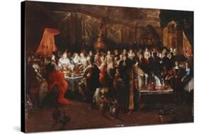 Belshazzar's Feast, C.1610-Frans Francken the Younger-Stretched Canvas