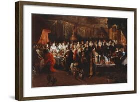 Belshazzar's Feast, C.1610-Frans Francken the Younger-Framed Giclee Print