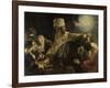 Belshazzar's Feast, Ca 1637-Rembrandt van Rijn-Framed Giclee Print