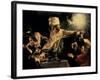 Belshazzar's Feast circa 1636-38-Rembrandt van Rijn-Framed Giclee Print