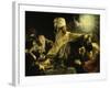 Belshazzar's Feast-Rembrandt van Rijn-Framed Giclee Print